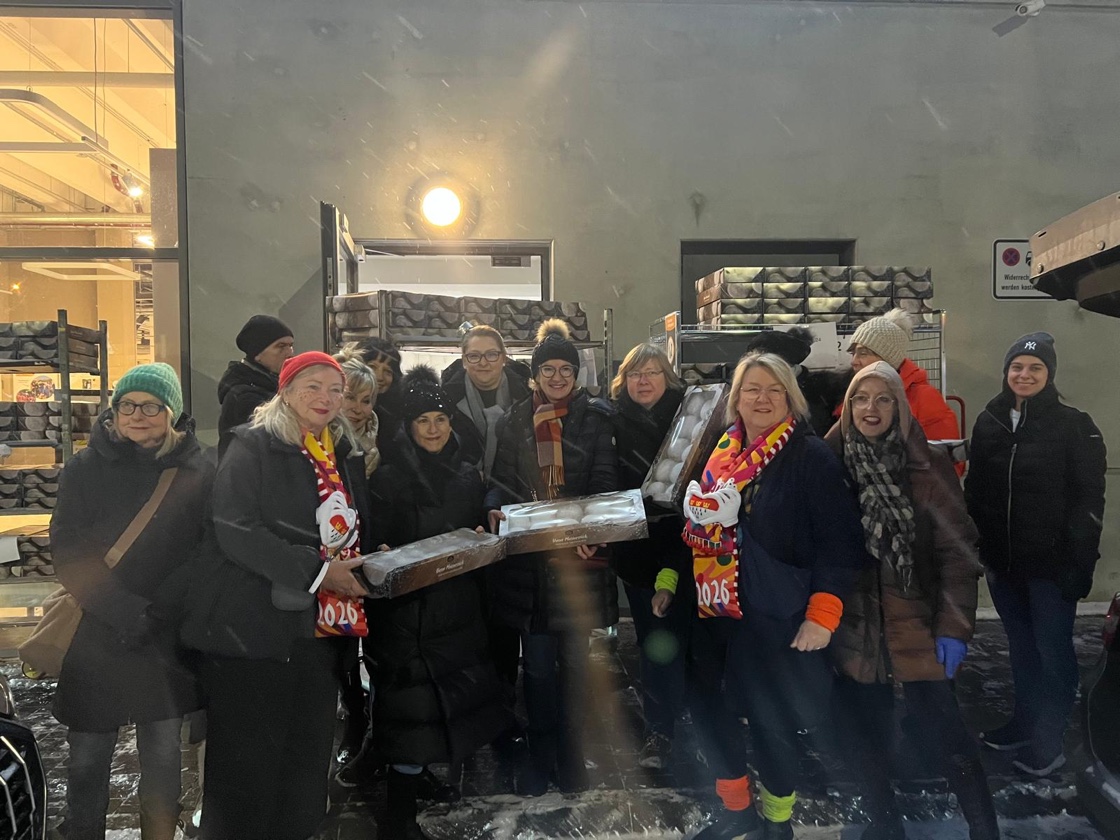 Abholung bei Globus-Bäckerei